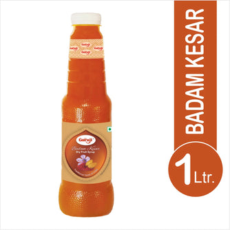 Guruji Royal Summer Collection | Pack of 5 (1L Each) | Badam Kesar, Kesaria Thandai, Chandan, Rose & Orange Squash