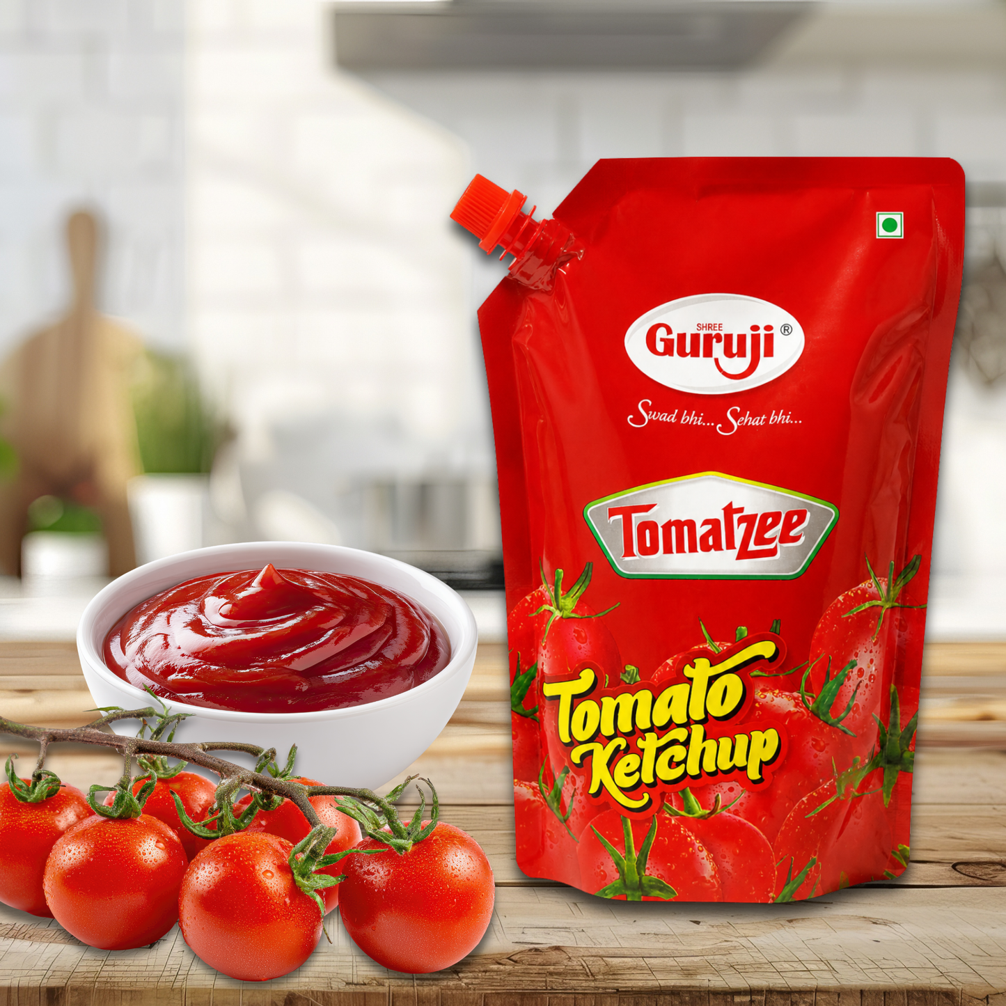 Tomato Ketchup 800g – Rich Tomato Flavor Sauce For Snacks, Sandwiches, Parathas & Chinese Food