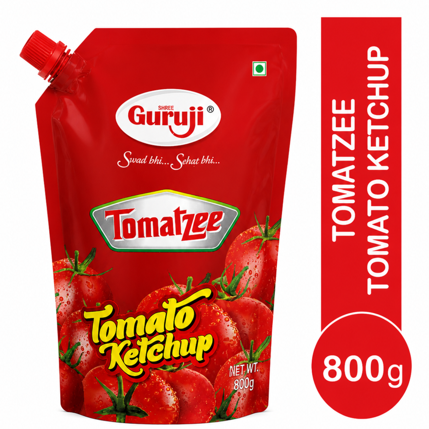 Tomato Ketchup 800g – Rich Tomato Flavor Sauce For Snacks, Sandwiches, Parathas & Chinese Food